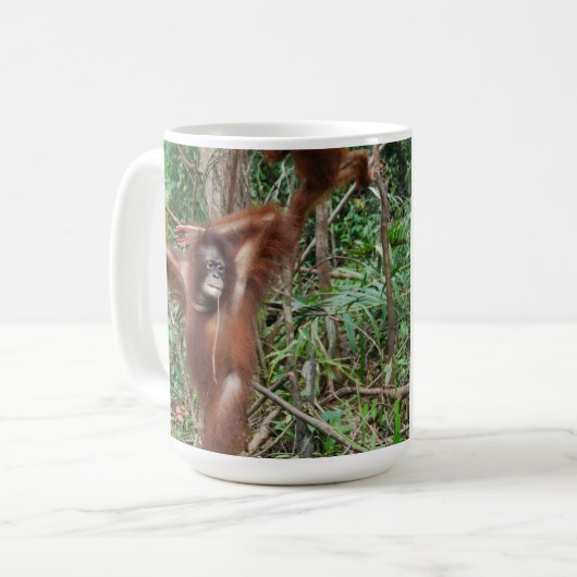 美しい人の誕生日のユーモア コーヒーマグカップ (正面左)