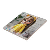 美しい人形ブライザ大きな目のファッションスタイリッシュおもしろい タイル (側面)