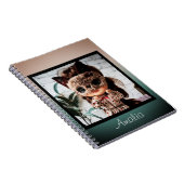 美しい人形ブライザ大きな目のファッションスタイリッシュおもしろい ノートブック (右側)