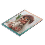 美しい人形ブライザ大きな目のファッションスタイリッシュおもしろい ノートブック (左側)