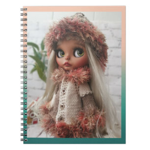 美しい人形Blythe big eesファッションスタイリッシュおもしろい ノートブック