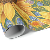 美しい人気があるひまわりコレクション ラッピングペーパー (ロールコーナー)
