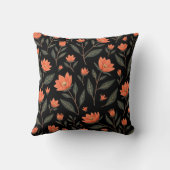 美しい人気があるヴィンテージフローラ収集 クッション (裏面)