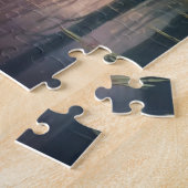 美しい人里離れた場所にある古いボート ジグソーパズル (側面)