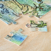 美しい人魚いくつかの波をジグソーパズル ジグソーパズル (側面)