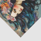 美しい人魚のデコパージュ 薄葉紙 (詳細)