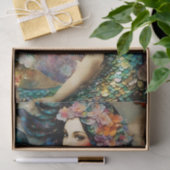 美しい人魚のデコパージュ 薄葉紙 (ギフト)