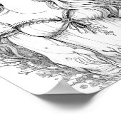 美しい人魚の大人の色 ポスター (角)