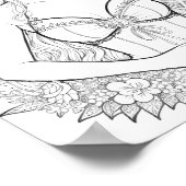 美しい人魚の大人の色 ポスター (角)