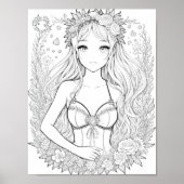 美しい人魚の大人の色 ポスター (正面)