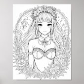 美しい人魚の大人の色 ポスター (正面)