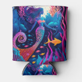美しい人魚の海ニンフ 缶クーラー (正面)