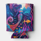 美しい人魚の海ニンフ 缶クーラー (裏面)