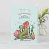 美しい人魚の誕生日 招待状 (スタンド正面)