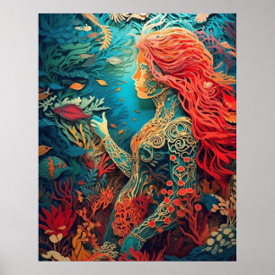 美しい人魚 ポスター