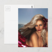 美しい人魚 ポストカード (正面/裏面)