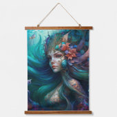 美しい人魚！ 吊り下げ型タペストリー (正面2)