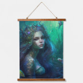 美しい人魚！ 吊り下げ型タペストリー (正面3)