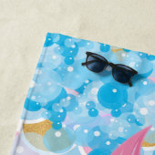 美しい人魚🧜 ♀️‍生 ビーチタオル (インサイチュ)