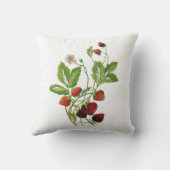 美しい伝統的ジャコビーンのシボ刺繍 クッション (裏面)