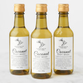 美しい体洗浄ラベル鳥ロゴ又はカスタム ワインラベル (ボトル)