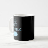 美しい保Just Swimming Men Graphic Ide コーヒーマグカップ (正面左)