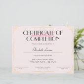 美しい修了証 (スタンド正面)