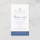 美しい健康会社の写真プロモーションリピーター 名刺 (正面)