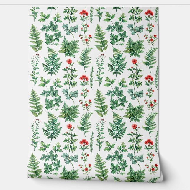 美しい優美な緑色の違う小枝 壁紙 (ほどく)