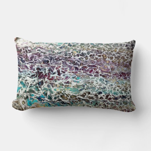 美しい元の芸術の枕 ランバークッション (正面)