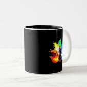 美しい元素の狐フォックスジャパン精神33 ツートーンマグカップ (正面右)