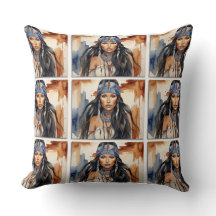 美しい先住民アメリカンウーマン