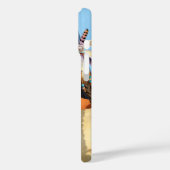 美しい先住民アメリカ人女性の先住民の衣装 Case-Mate iPhoneケース (裏面 / 左)