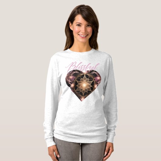 美しい光の華 Tシャツ (正面フル)