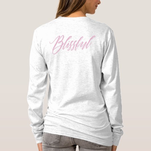 美しい光の華 Tシャツ (裏面)