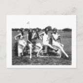 美しい入浴美しいオンアイス ポストカード (正面)