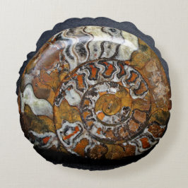 美しい円形のかたつむりの貝の装飾用クッション ラウンドクッション