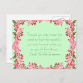 美しい写真を見つける – はがき (正面/裏面)