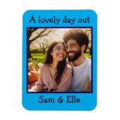 美しい写真記念メモリカスタム マグネット (縦)