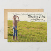 美しい写真(華やか) -グラッドはがき 案内ポストカード (正面/裏面)