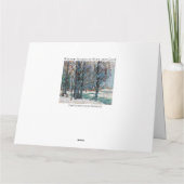 美しい冬のアートカラフル|過去記事 カード (裏面)