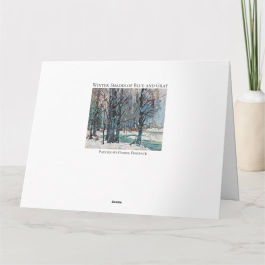 美しい冬のアートカラフル|過去記事 カード (裏面)