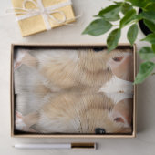 美しい冬のネズミデクページティッシュペーパー 薄葉紙 (ギフト)