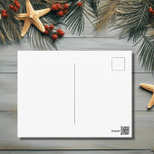 美しい冬のライトハウスシーンメリークリスマス シーズンポストカード