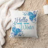 美しい冬の季節のデザイン装飾用クッション クッション (ブランケット)