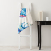 美しい冬の小妖精や小人魅惑フロストクイーンアート シェルパブランケット (インサイチュ)