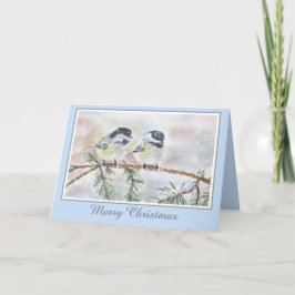 美しい冬の自然の鳥のシーン クリスマス