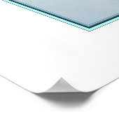 美しい冬の農場のポスター ポスター (角)