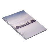 美しい冬シカゴ-ノート ノートブック (右側)