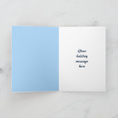 美しい凍っていスノークイーンinウィンターワンダーランド シーズンカード (内部)